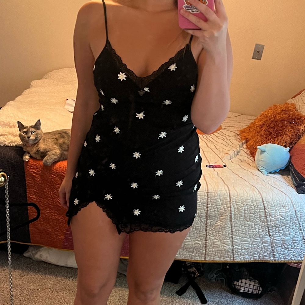 Lovely Day black Mini Dress